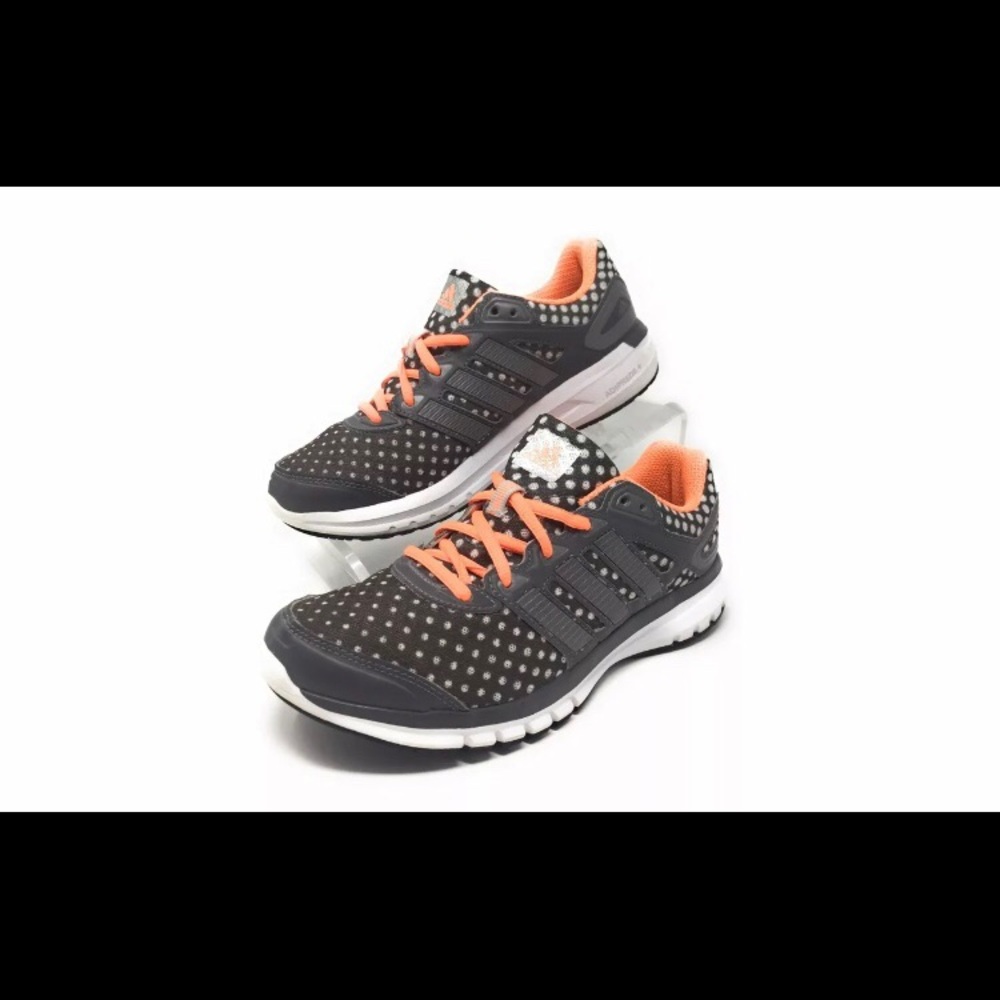Adidas Duramo 6 Adiprene + Grey/Orange/White Sz8.5